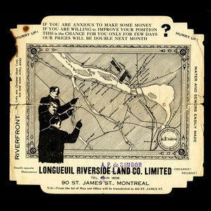 Canada, Longueuil Riverside Land Co. Limited, no denomination : 1905