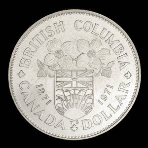 Canada, Elizabeth II, 1 dollar : 1971