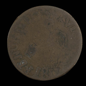 Canada, unknown, 1/2 penny : 1811