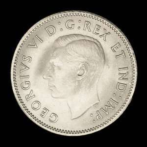 Canada, George VI, 5 cents : 1942