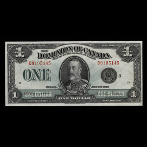 Canada, Dominion of Canada, 1 dollar : July 2, 1923