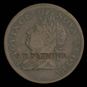 Canada, Province of Nova Scotia, 1/2 penny : 1832