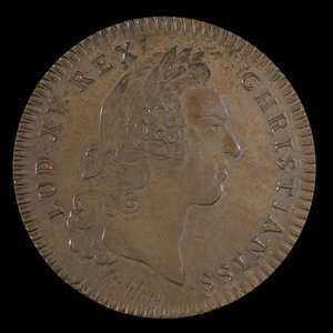 France, Louis XV, no denomination : 1758