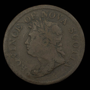 Canada, Province of Nova Scotia, 1 penny : 1824