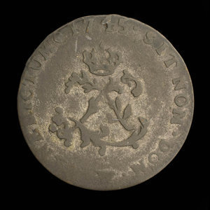 France, Louis XV, 2 sous : 1745