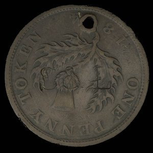 Canada, Province of Nova Scotia, 1 penny : 1824