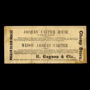 Canada, Jacques Cartier House, 25 cents : 1915