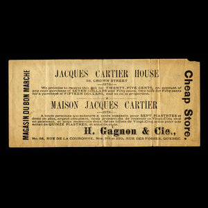 Canada, Jacques Cartier House, 25 cents : 1915