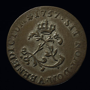 France, Louis XV, 2 sous : 1757