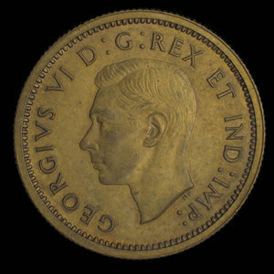 Canada, George VI, 10 cents : 1937