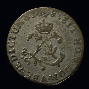 France, Louis XV, 2 sous : 1758