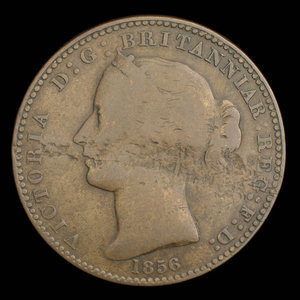 Canada, Province of Nova Scotia, 1 penny : 1856