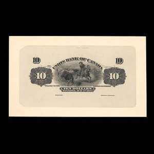 Canada, Union Bank of Canada (The), 10 dollars : July 1, 1924