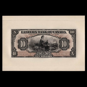 Canada, Eastern Bank of Canada, 10 dollars : May 15, 1929