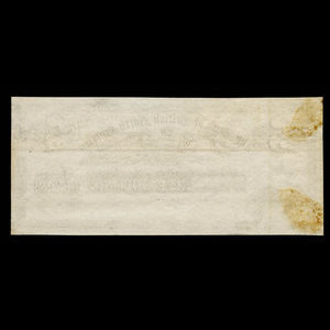 Canada, Bank of British North America, 5 dollars : June 1, 1874