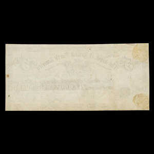 Canada, Bank of British North America, 5 dollars : May 1, 1875