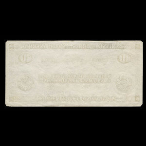 Canada, Bank of British North America, 10 dollars : January 31, 1871