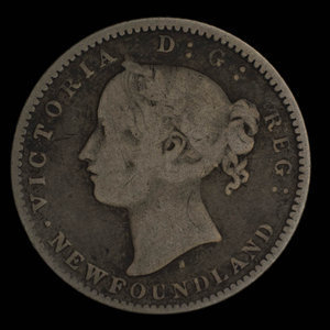 Canada, Victoria, 10 cents : 1871