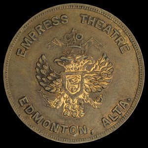 Canada, Empress Theatre, no denomination : 1925