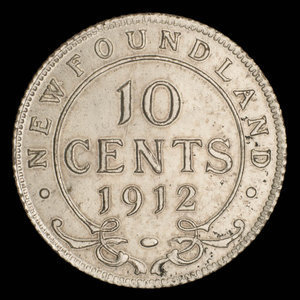 Canada, George V, 10 cents : 1912