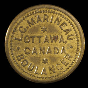 Canada, L.G. Marineau, no denomination : 1917