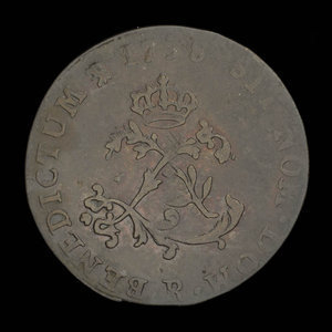 France, Louis XV, 2 sous : 1738