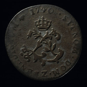 France, Louis XV, 2 sous : 1740