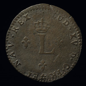 France, Louis XV, 2 sous : 1742