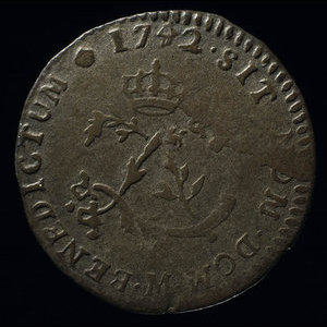 France, Louis XV, 2 sous : 1742