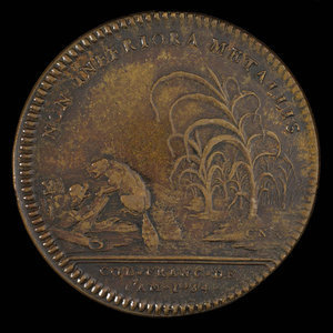 France, Louis XV, no denomination : 1754