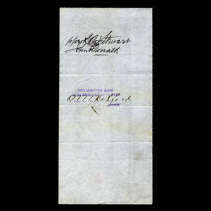 Canada, R.A. & J. Stewart, 1,500 pounds : February 9, 1887