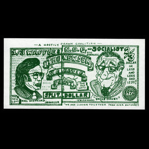 Canada, unknown, 1 split dollar : 1972