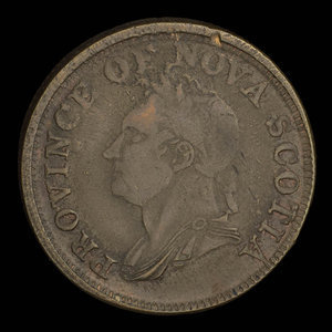 Canada, Province of Nova Scotia, 1 penny : 1832