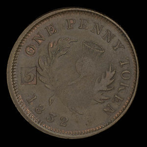 Canada, Province of Nova Scotia, 1 penny : 1832