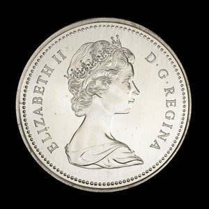 Canada, Elizabeth II, 1 dollar : 1973