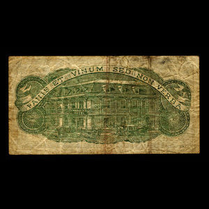 Canada, Yamaska Hotel, 15 cents, expenses : December 11, 1885