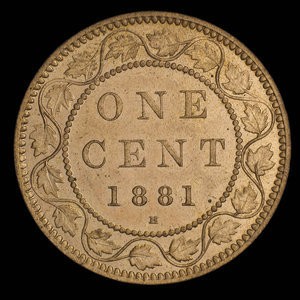 Canada, Victoria, 1 cent : 1881