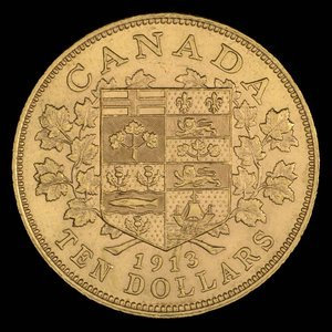 Canada, George V, 10 dollars : 1913