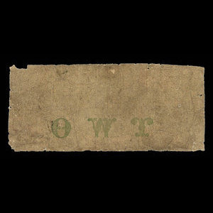 Canada, Bank of Toronto (The), 2 dollars : July 2, 1859