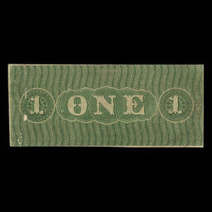 Canada, Bank of Upper Canada (York), 1 dollar : January 1, 1861