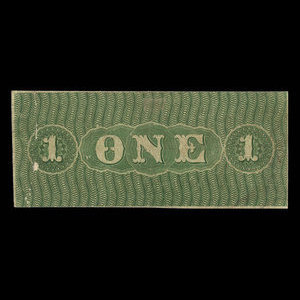 Canada, Bank of Upper Canada (York), 1 dollar : January 1, 1861
