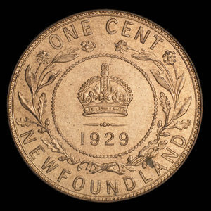 Canada, George V, 1 cent : 1929