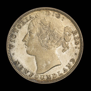 Canada, Victoria, 20 cents : 1865