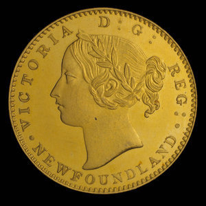 Canada, Victoria, 2 dollars : 1865