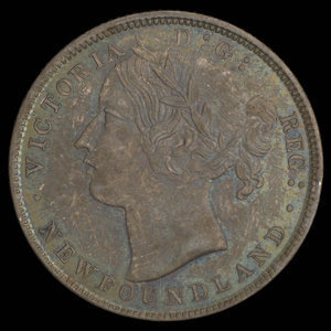 Canada, Victoria, 20 cents : 1870