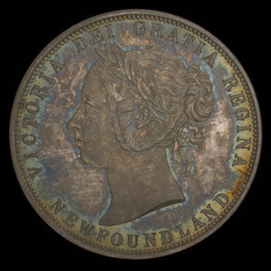 Canada, Victoria, 50 cents : 1870