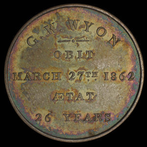 Canada, unknown, no denomination : 1862