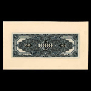 Canada, Dominion of Canada, 1,000 dollars : January 3, 1911