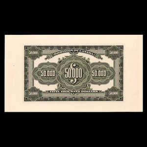 Canada, Dominion of Canada, 50,000 dollars : 1924