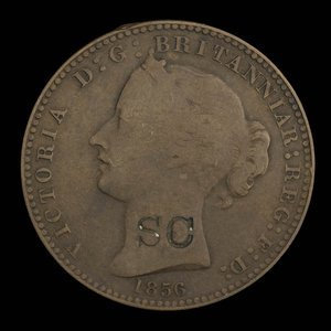 Canada, Province of Nova Scotia, 1 penny : 1856